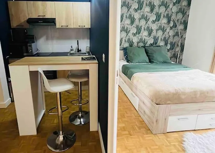 Proche Château De Avec Balcon Vu Sur Forêt Et Parking Gratuit Pour 5 Personnes Maximum * Versailles